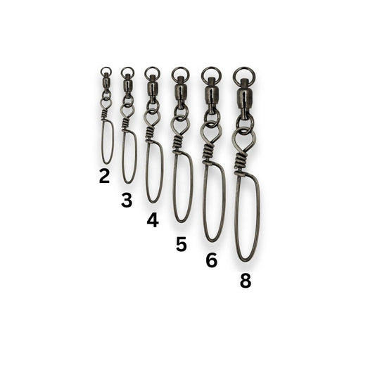 Playaction Braid Power Play 3x Pro Series Ball Bearing Snap Swivels