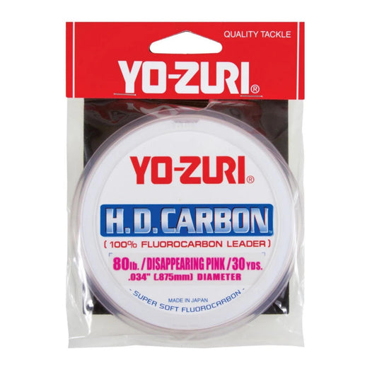 Yo-Zuri H.D. Carbon Fluorocarbon Leader (30 yd Spools)