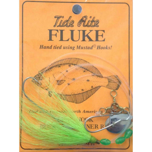 Tide Rite Beak Hook Bucktail Spinner Fluke Rig - R558
