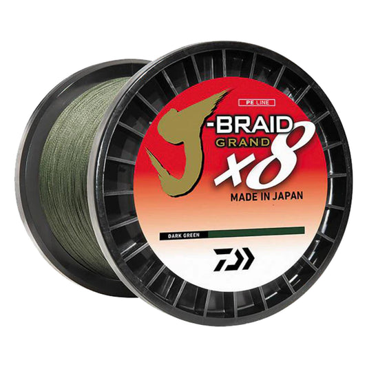 Daiwa J-Braid x8 Grand Braided Fishing Line (150 yd Spools)