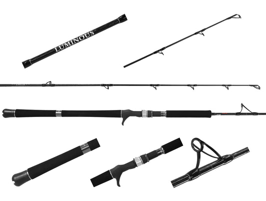 Jigging World Luminous Hi-Pitch Conventional Jigging Rods