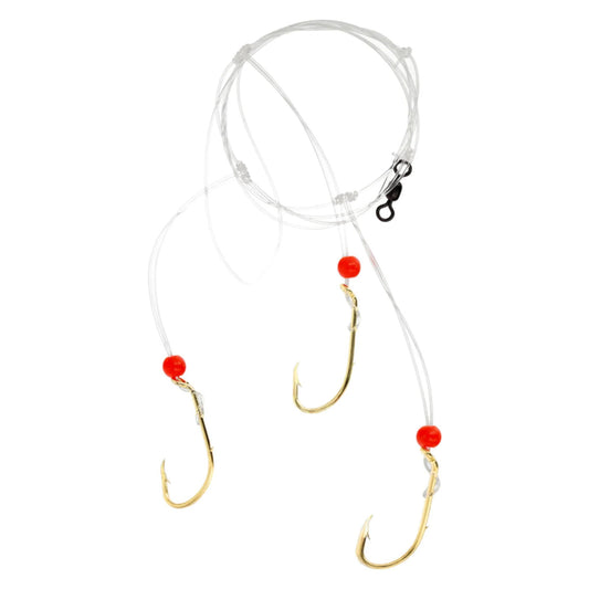 Eagle Claw Lazer Sharp Sea Bass Hi-Lo Triple Drop Rig 32"