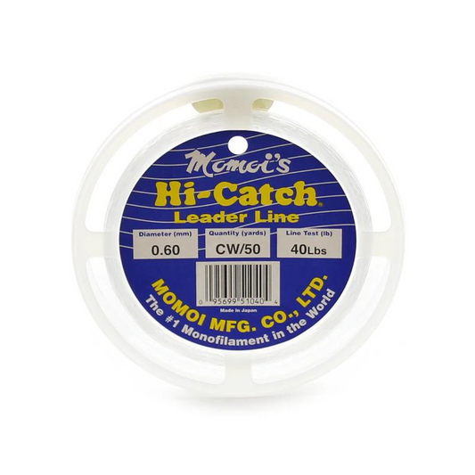 Momoi Hi-Catch Monofilament Leader (50 yd Coils)