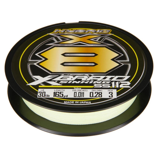 XBraid Sinking SS112 Braided Fishing Line (165 yd Spools)