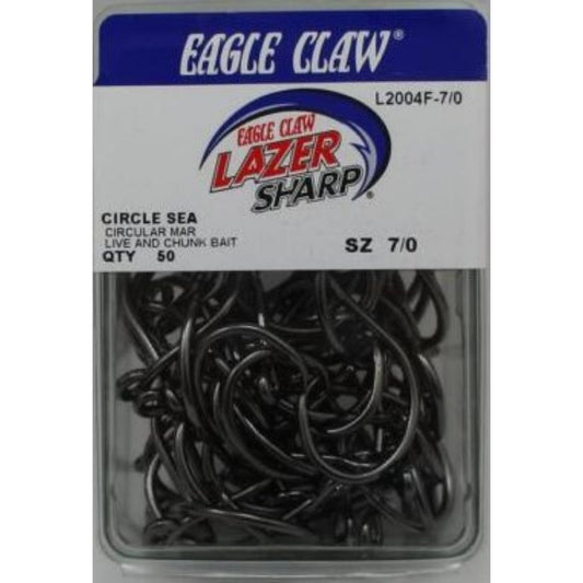 Eagle Claw Circle Sea Non-offset Hooks L2004F