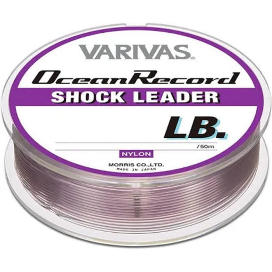 Varivas Ocean Record Shock Leader (50 m Spools)