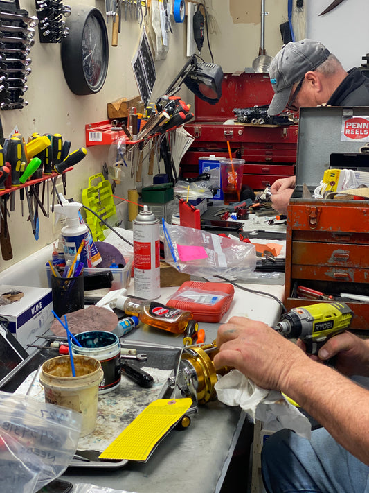 Rod and Reel Service & Repair Diagnostic Fee