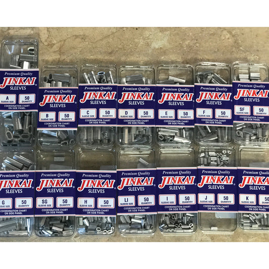 Jinkai Crimp Sleeves 50 Pack