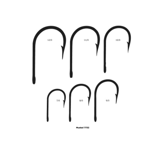 Mustad 7732S Stainless Hooks