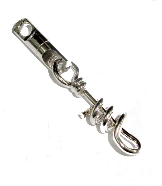 Dredge Connector Corkscrew Swivels