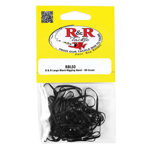 R&R Tackle Black Rigging Bands