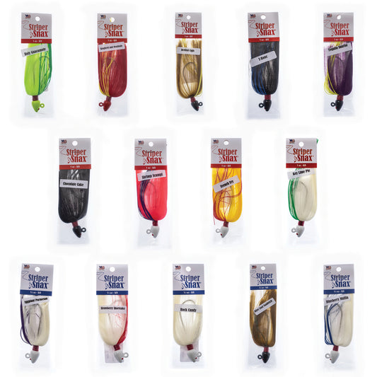 Striper Snax Bucktail Jigs
