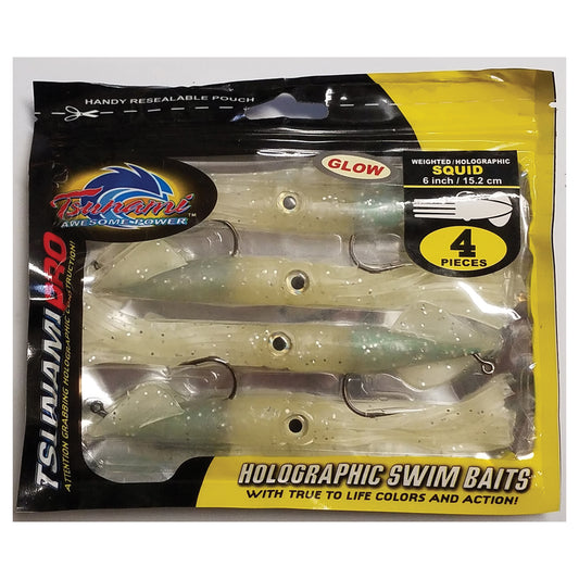 Tsunami Weighted Holographic Squid