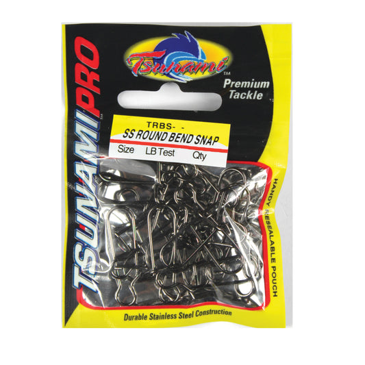 Tsunami Pro Strong Swivels with Round Bend Snap