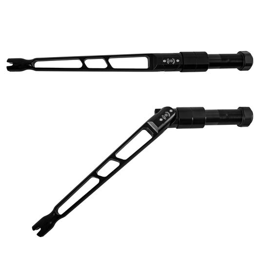 Black winthrop tackle terminator adjustable butt