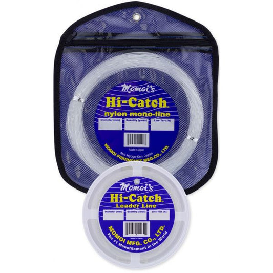 Momoi Hi-Catch Monofilament Leader (100 yd Coils)