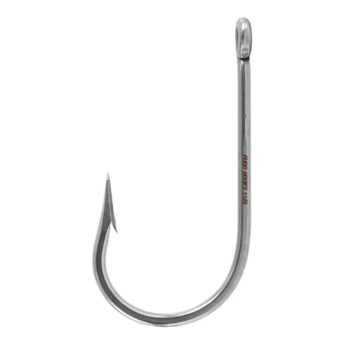 Fudo Fishing Tuna Ringed Eye Hooks - 2 pack