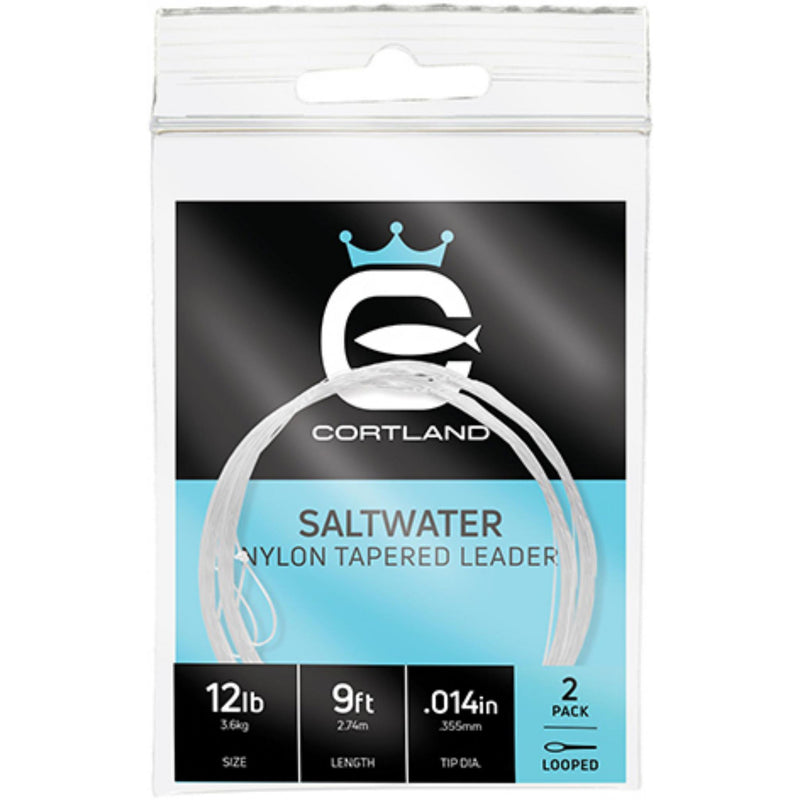 Cortland Saltwater Nylon Tapered Leaders