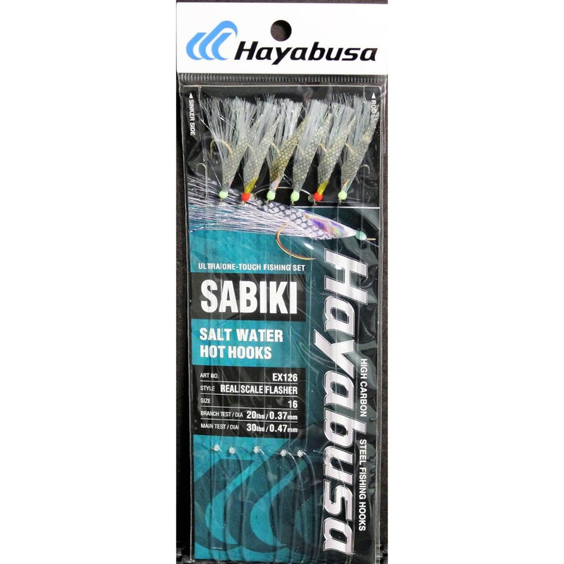 Hayabusa Ultraviolet Scale Flasher Sabiki Rig EX126