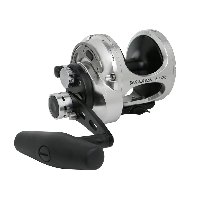 Okuma Makaira Special Edition Silver Two Speed Lever Drag Conventional Reels
