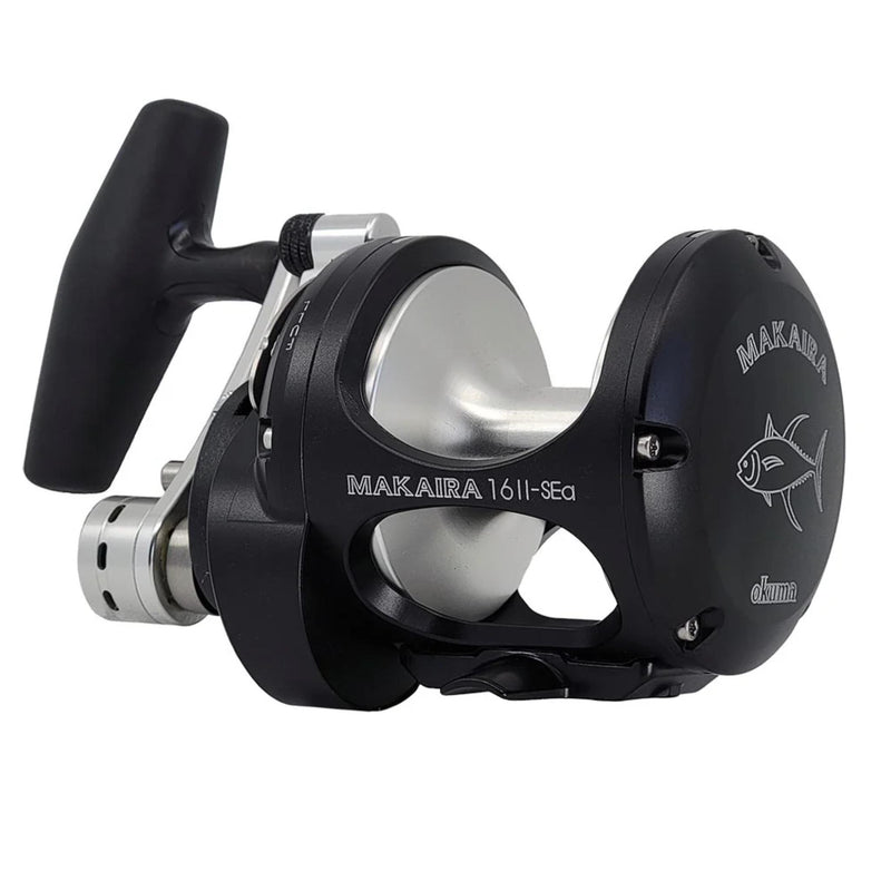 Okuma Makaira Special Edition Matte Black Two Speed Lever Drag Conventional Reels