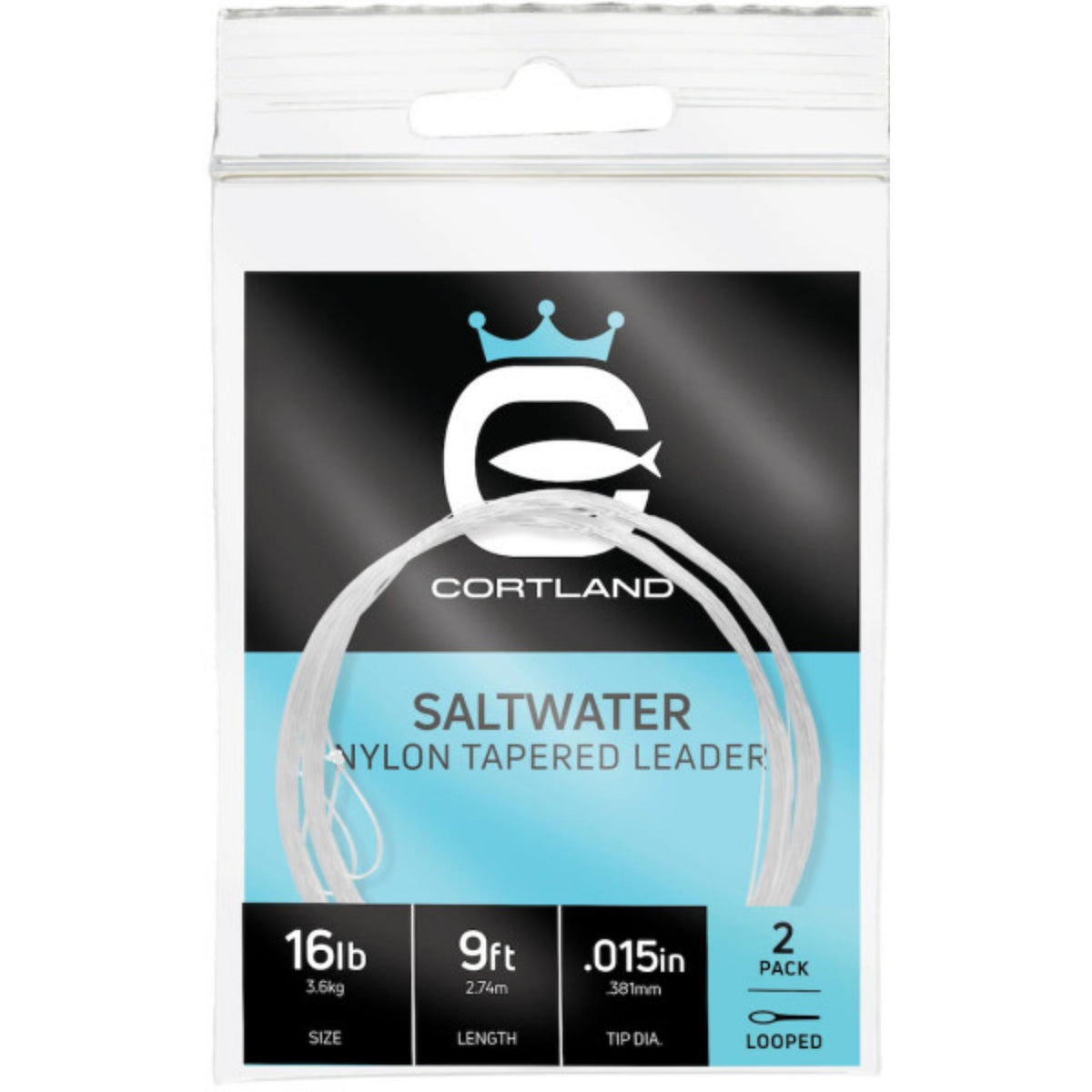 Cortland Saltwater Nylon Tapered Leaders