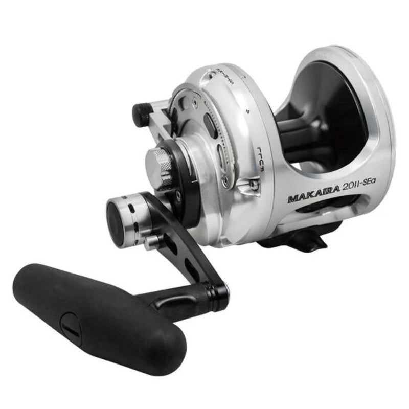 Okuma Makaira Special Edition Silver Two Speed Lever Drag Conventional Reels