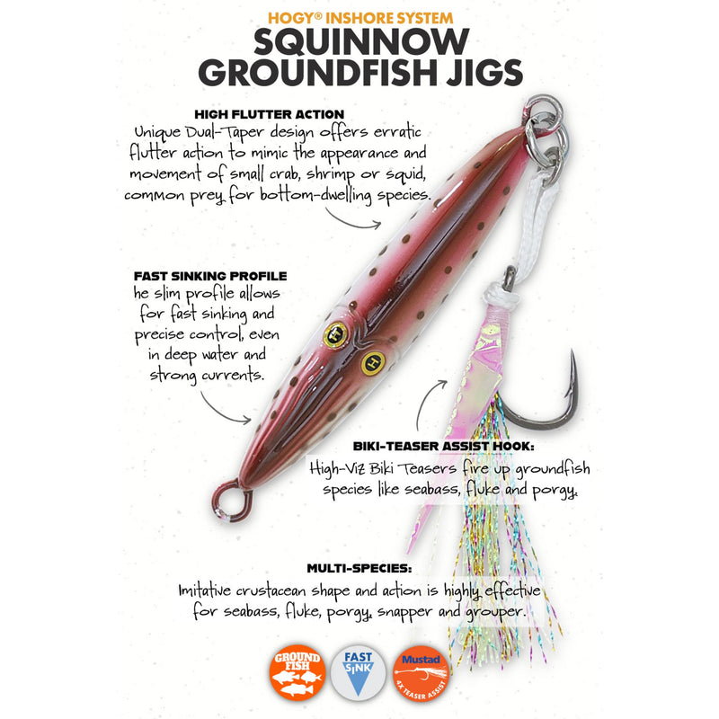 Hogy Squinnow Jigs