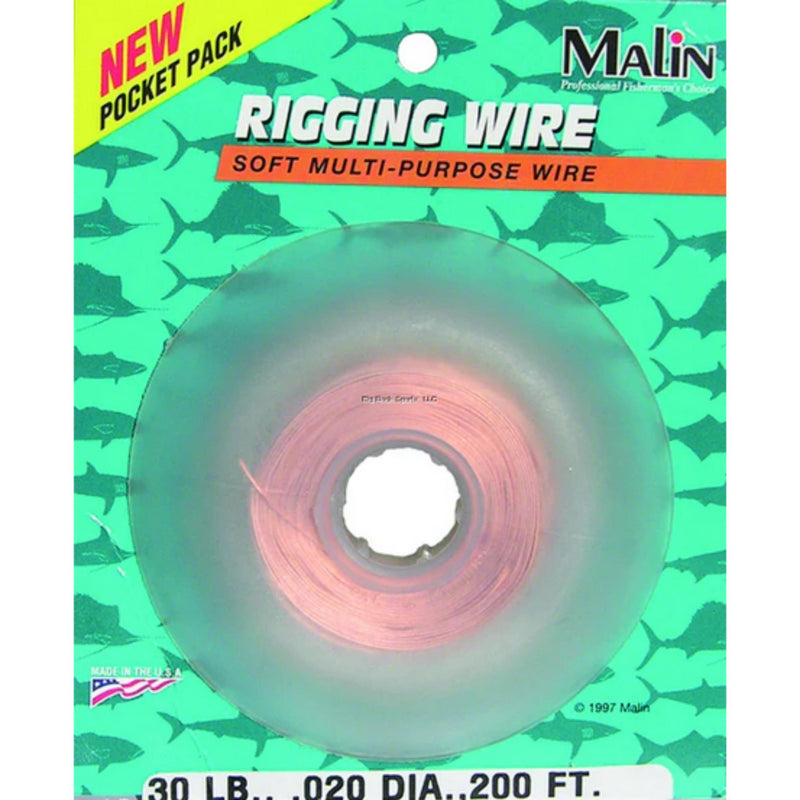 Malin Copper Rigging Wire - 800'