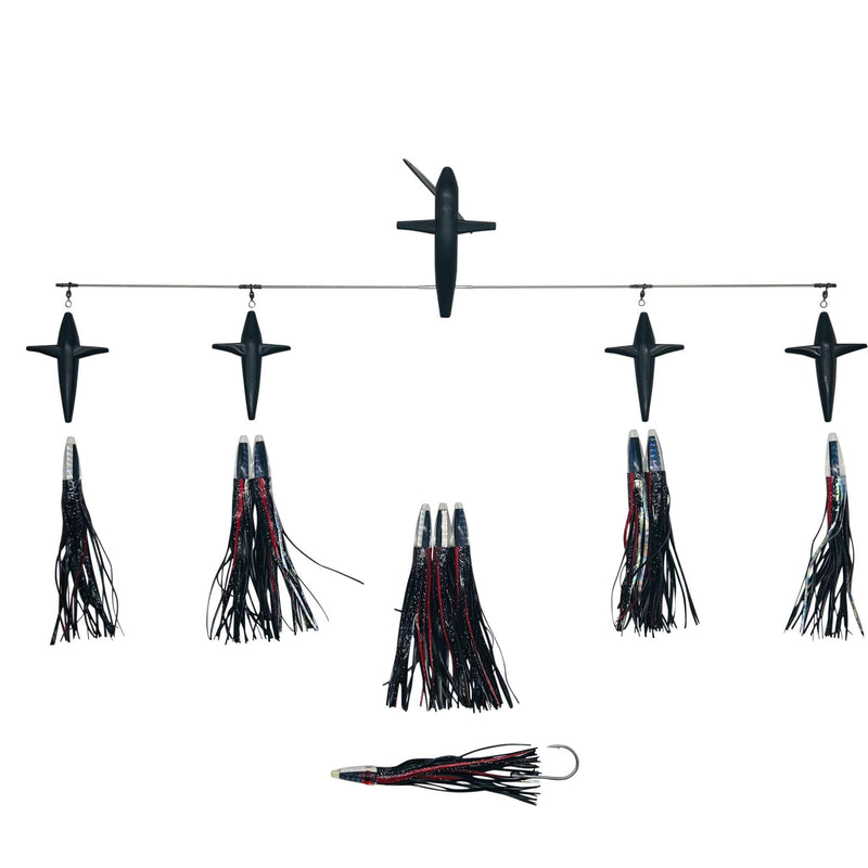 Chatter Lures Side Tracker Machine Head Spreader Splash Trolling Bars