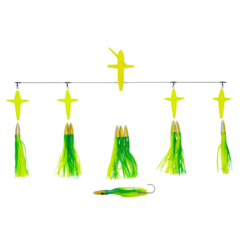 Chatter Lures Side Tracker Machine Head Spreader Splash Trolling Bars