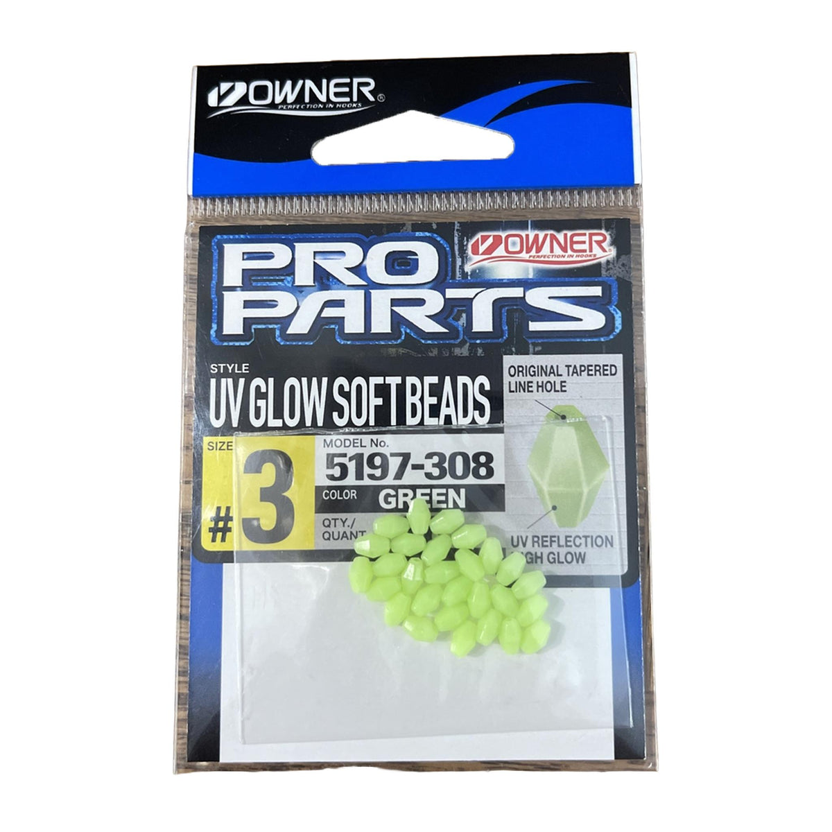 Owner UV Glow Soft Beads