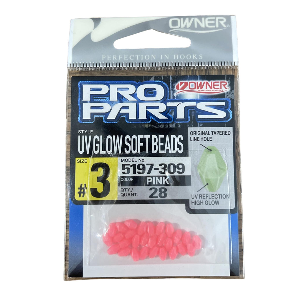 Owner UV Glow Soft Beads
