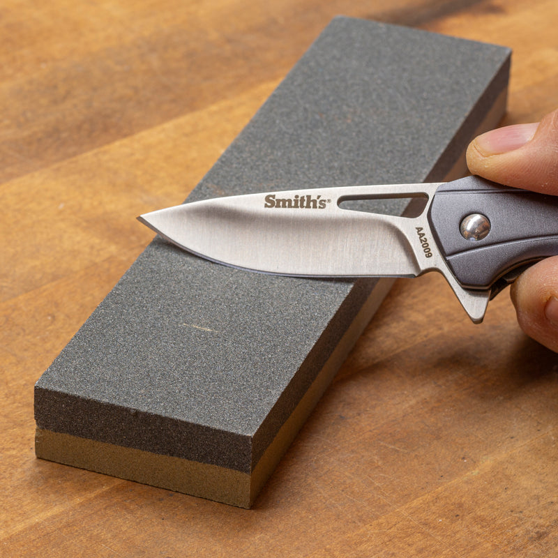 Smith's 8” Dual Grit Sharpening Stone