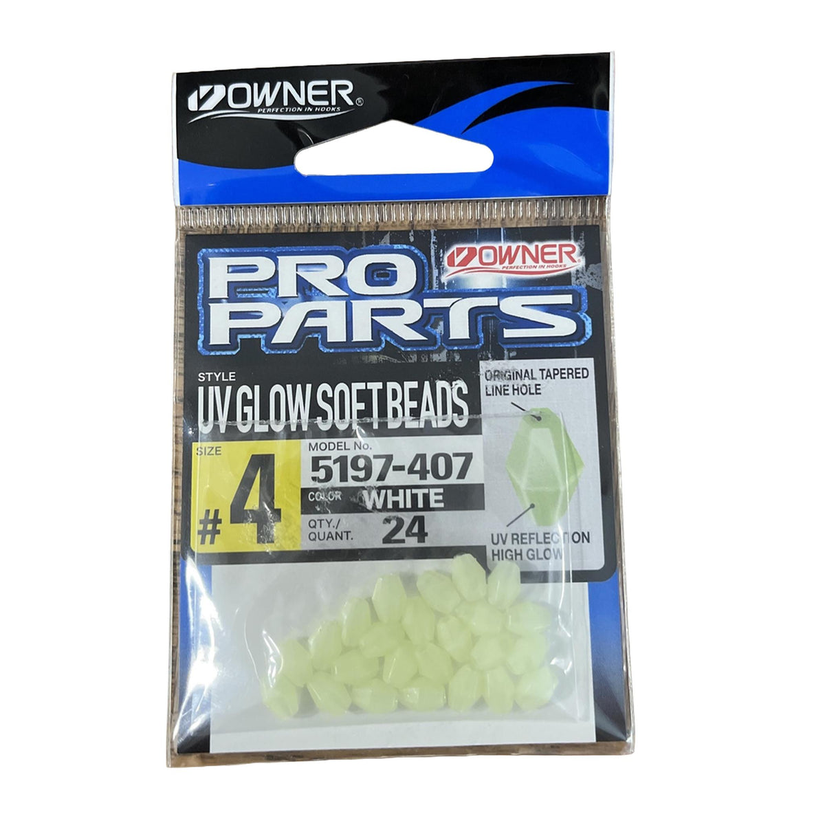 Owner UV Glow Soft Beads