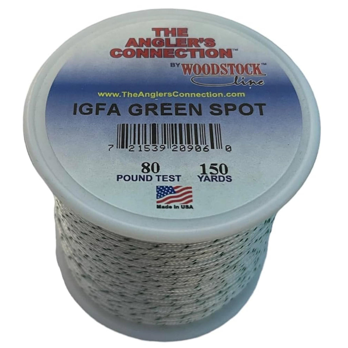 Woodstock IGFA Green Spot Dacron Fishing Line | J&B Tackle — J&B Tackle Co