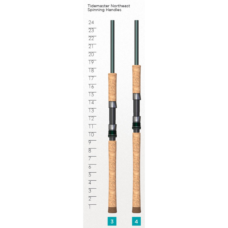 St. Croix Tidemaster NE Spinning Rods
