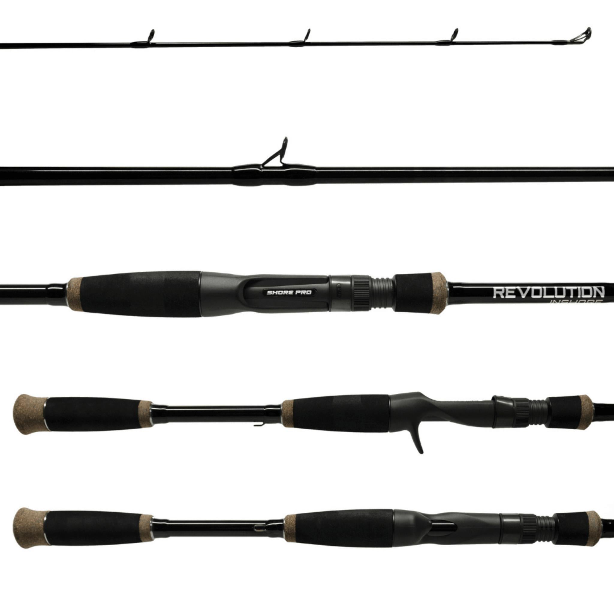 Shore Pro Tackle Revolution Inshore Casting Rods | J&B Tackle — J&B ...