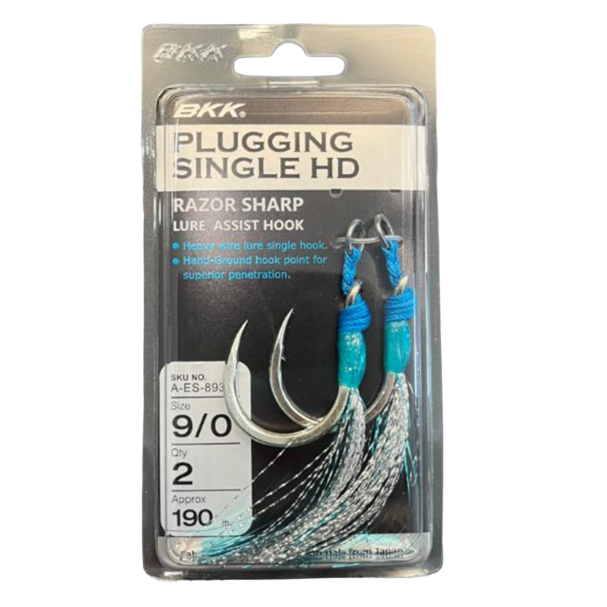 BKK Plugging Single HD Hooks