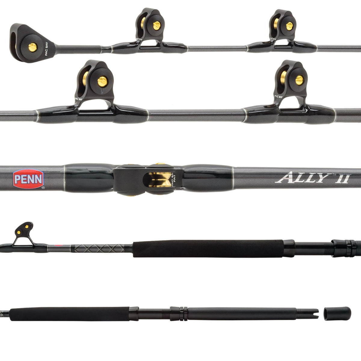 Penn Ally II Conventional Boat Rods