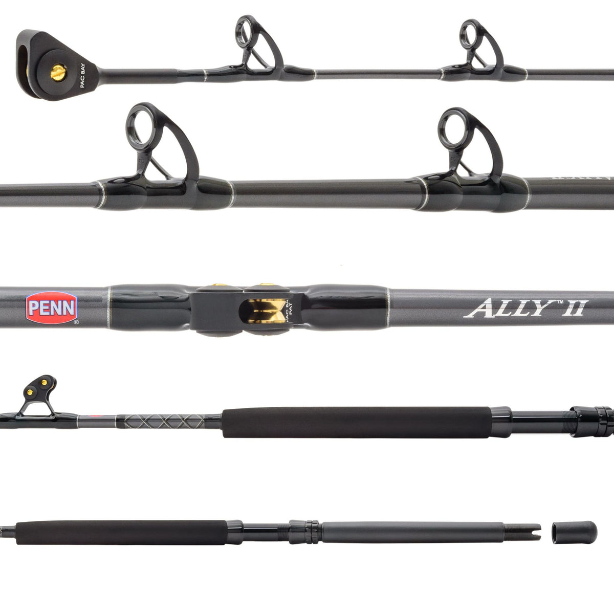 Penn Ally II Conventional Boat Rods