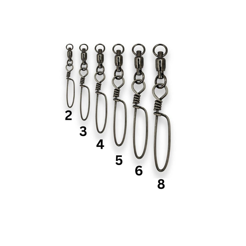 Playaction Braid Power Play 3x Pro Series Ball Bearing Snap Swivels