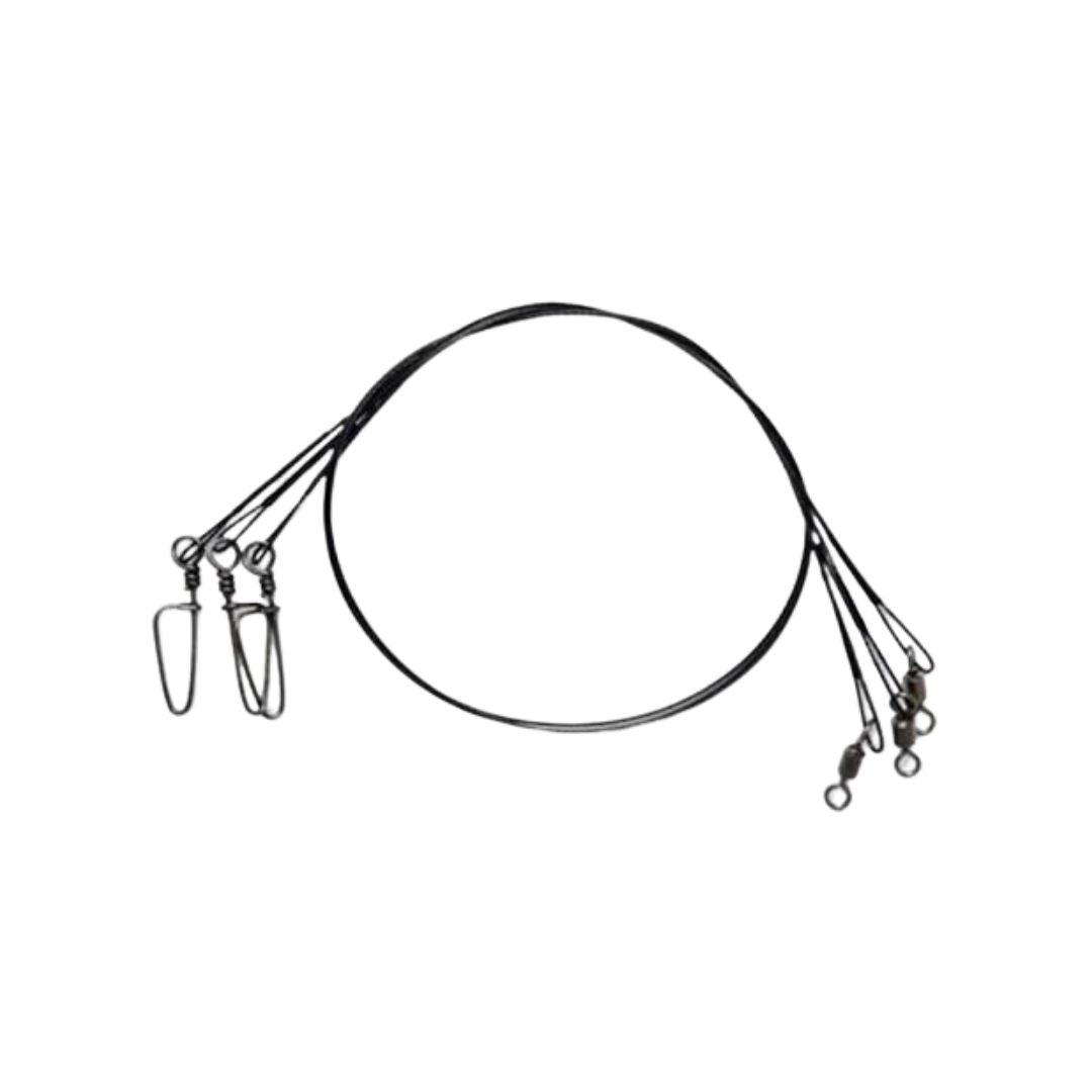 Tsunami Nylon Coated Wire Leaders (3 Pack)