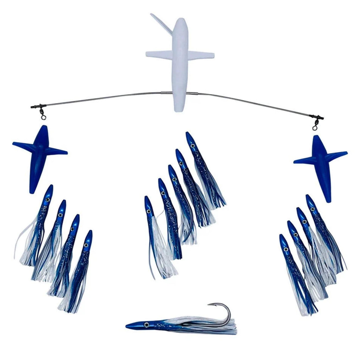 Chatter Lures 19" Side Tracker with Mini Bullet Lures