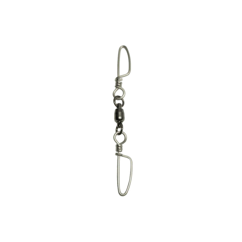 Shore Pro Tackle Ball Bearing Double Snap Swivels