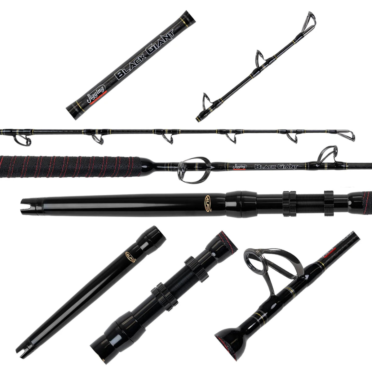Jigging World Black Giant Rods | J&B Tackle — J&B Tackle Co