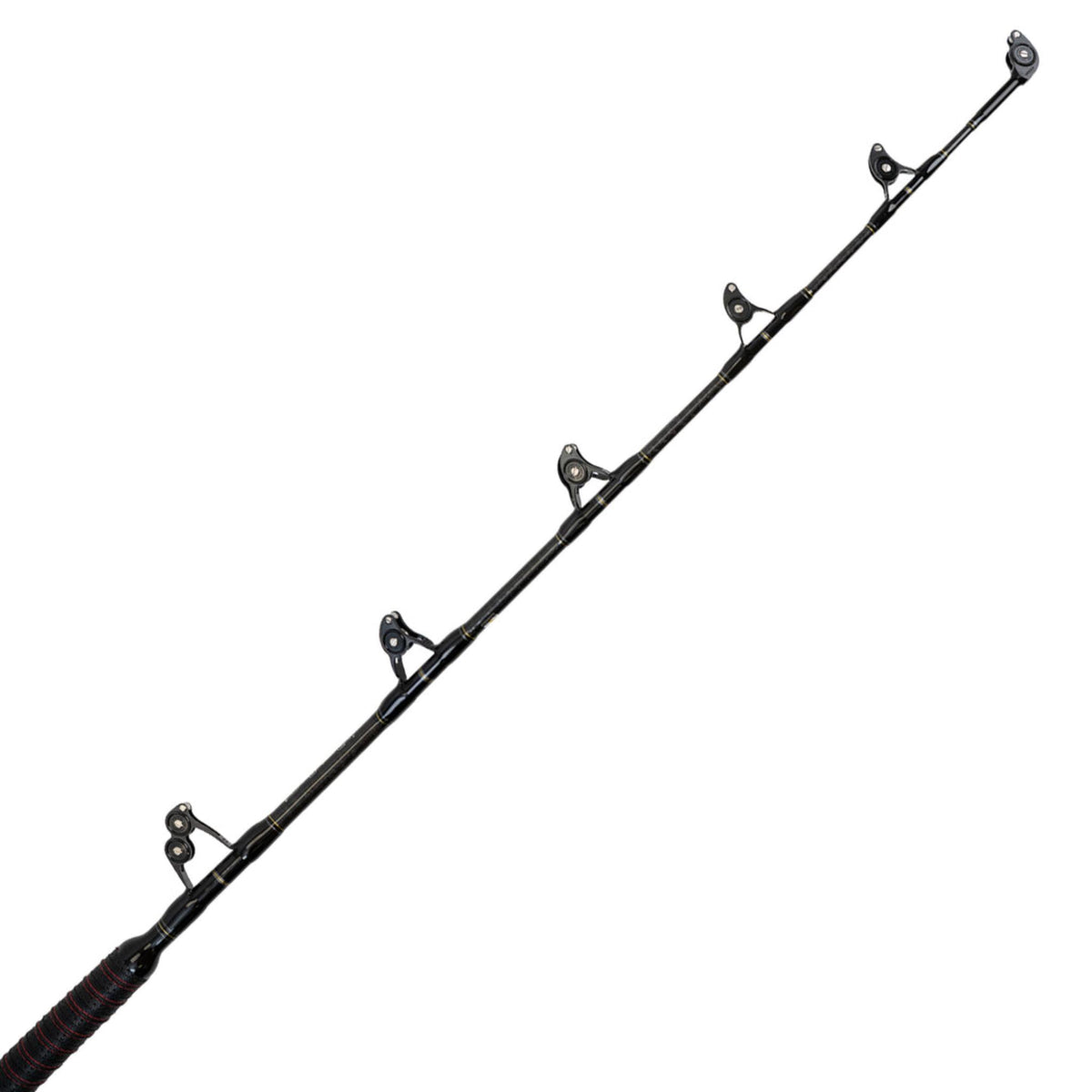 Jigging World Black Giant Deep Drop Full Roller Guide Rods