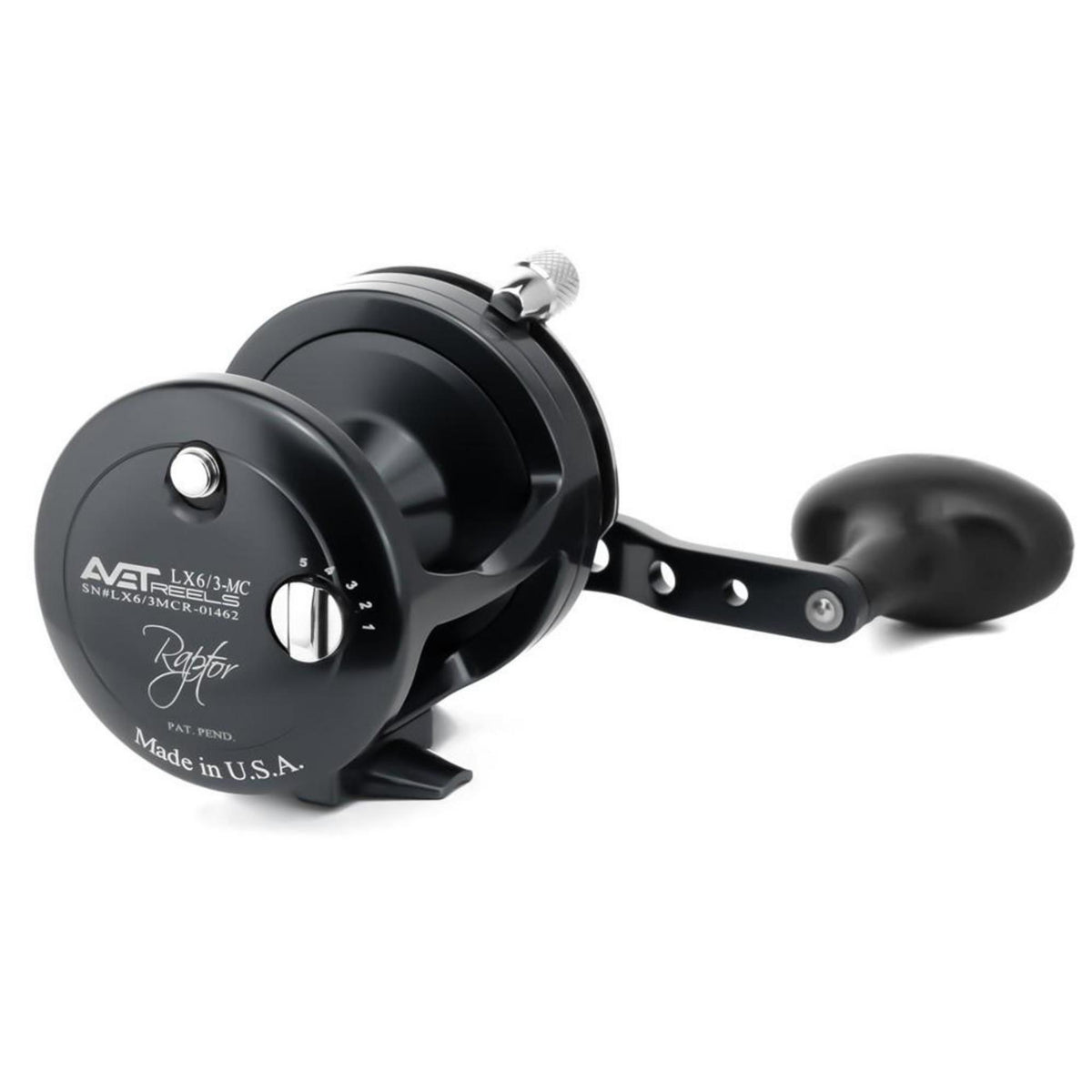 Avet LX 6/3 RAPTOR Two Speed Lever Drag Conventional Reels