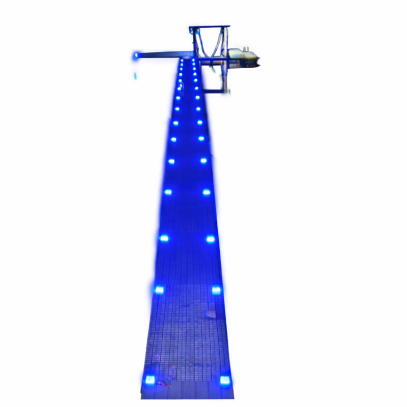 HydroGlow Solar LED Ultra Thin Dock/Deck/Walkway Light