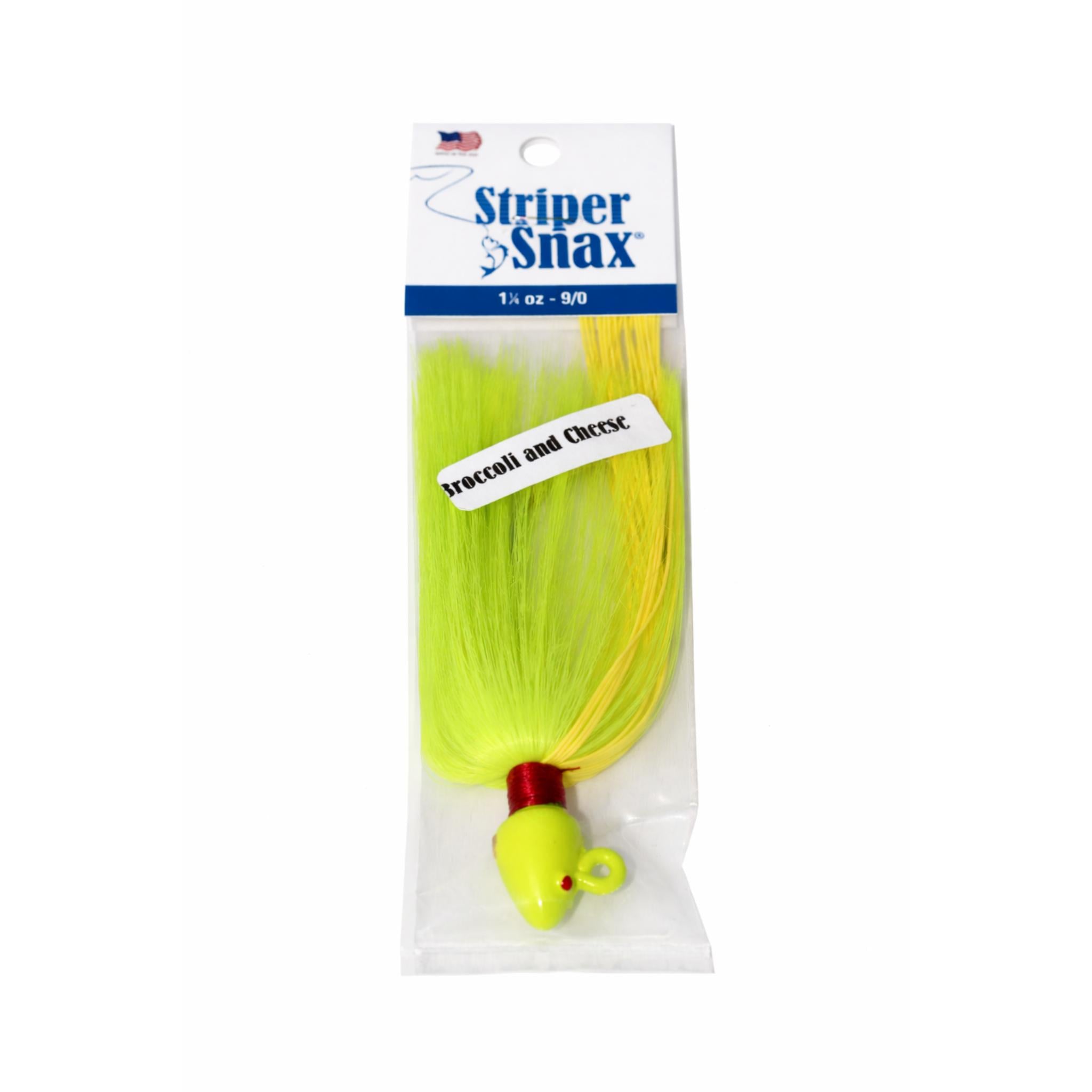 Striper Snax Bucktail Jigs | J&B Tackle — J&B Tackle Co